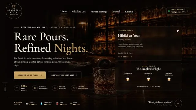 The Barrel Room Whiskey Bar