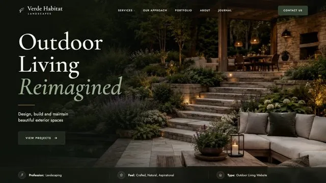 Outdoor Living Reimagined