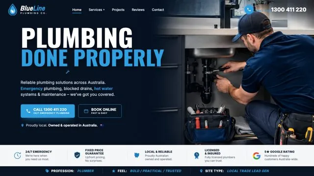 PLUMBING DONE PROPERLY