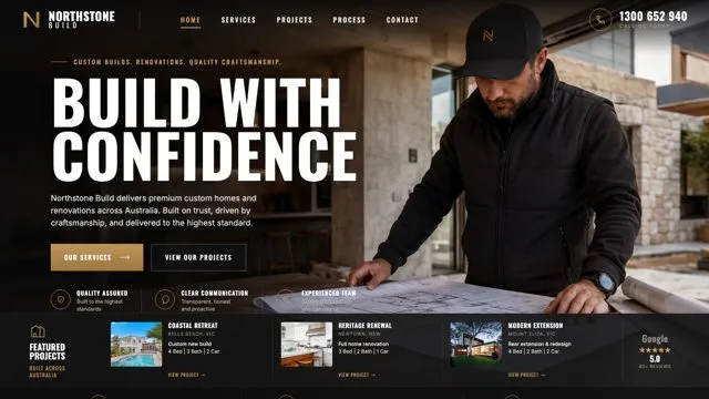 BUILD WITH CONFIDENCE
