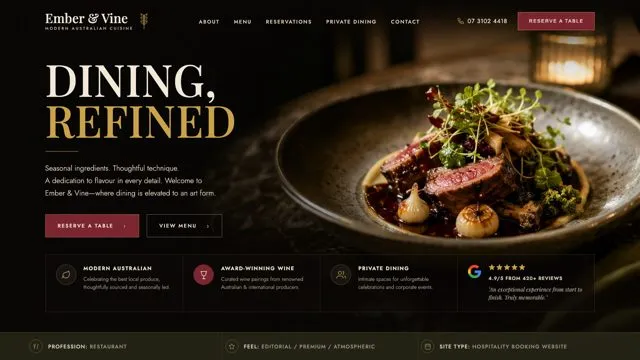 DINING, REFINED