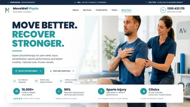 MOVE BETTER. RECOVER STRONGER.