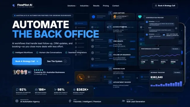 AUTOMATE THE BACK OFFICE
