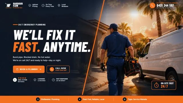 WE'LL FIX IT FAST. ANYTIME.