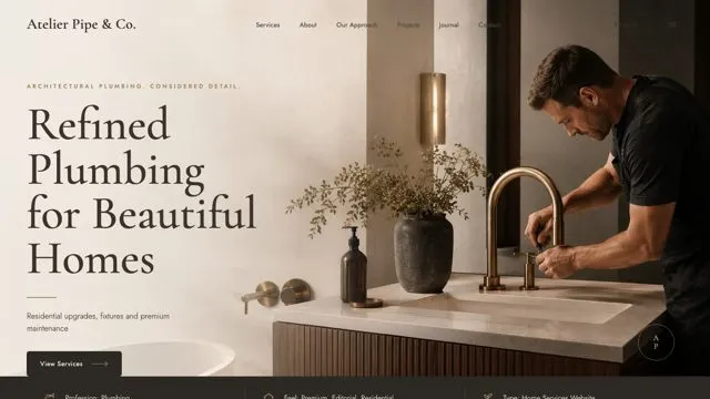 Refined Plumbing for Beautiful Homes