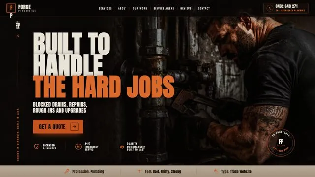 BUILT TO HANDLE THE HARD JOBS