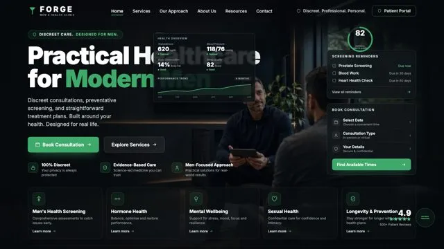 Forge Men S Health Clinic