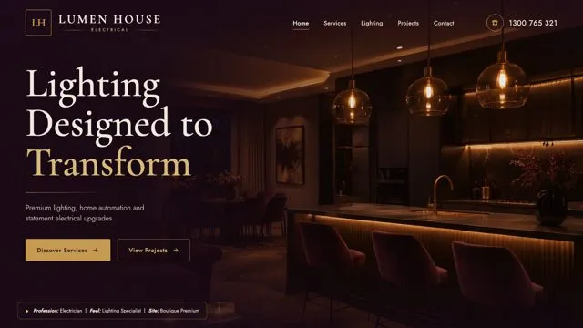 Lighting Designed to Transform