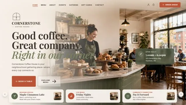 Cornerstone Coffee House