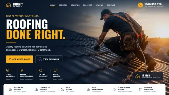 ROOFING DONE RIGHT.