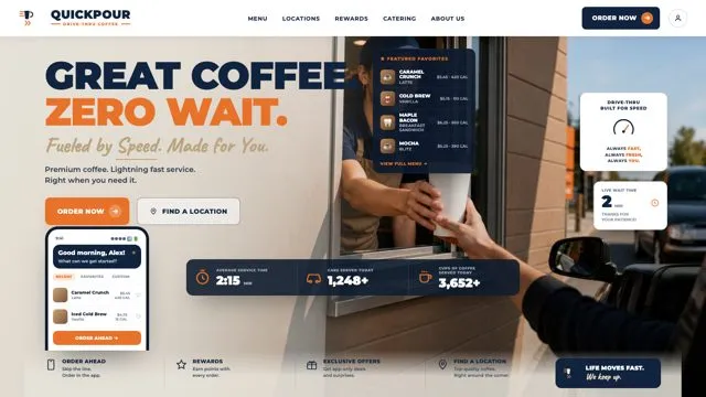 Quickpour Drive Thru Coffee