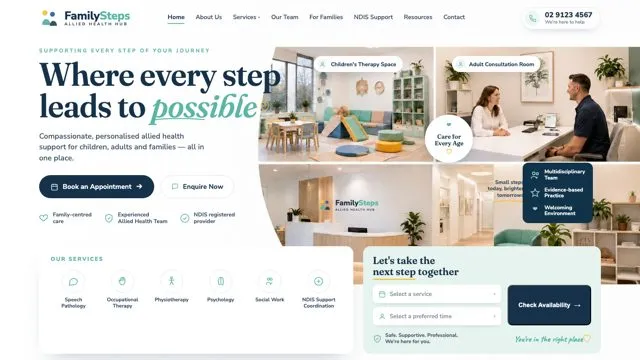 Familysteps Allied Health Hub