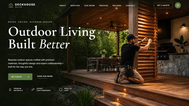 Outdoor Living Built Better