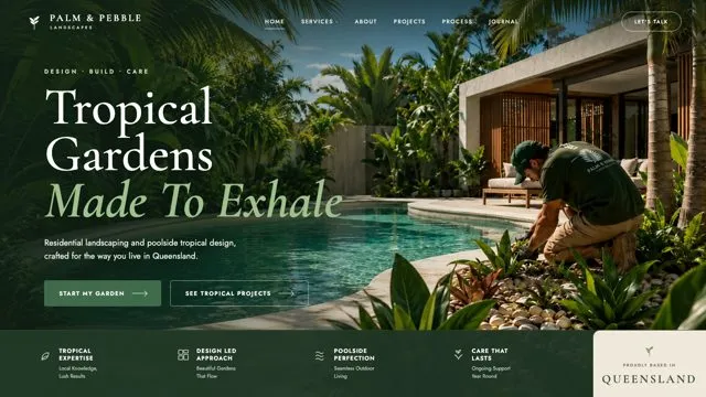 Tropical Gardens Made To Exhale