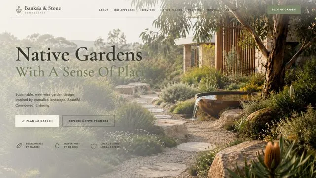 Native Gardens With A Sense Of Place