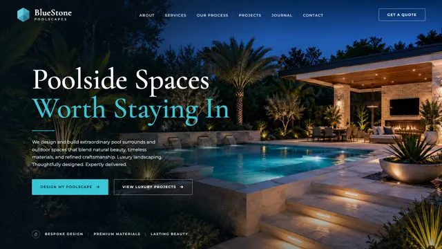 Poolside Spaces Worth Staying In