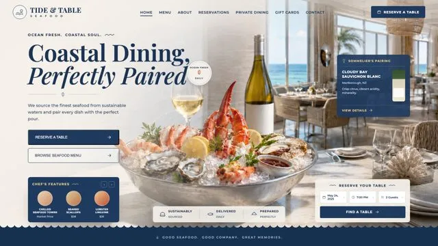 Tide Table Seafood
