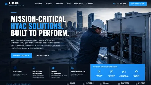 MISSION-CRITICAL HVAC SOLUTIONS. BUILT TO PERFORM.