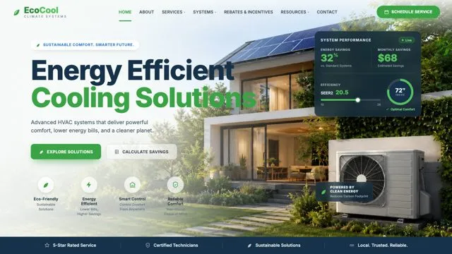 Energy Efficient Cooling Solutions
