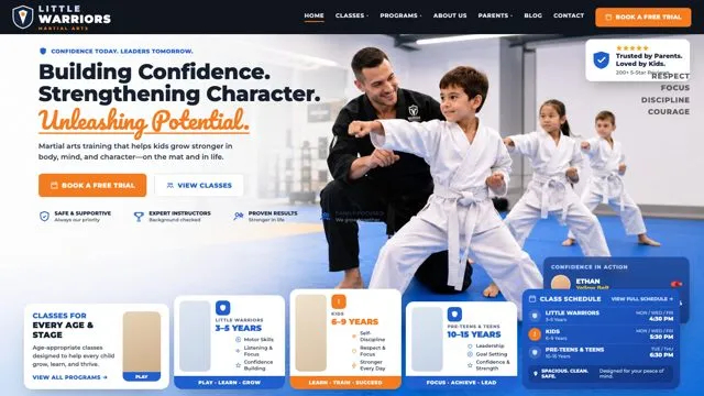 Little Warriors Martial Arts