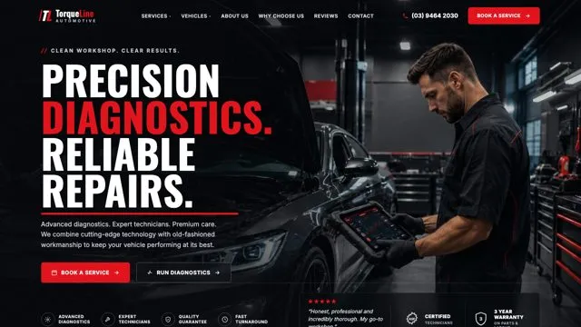 PRECISION DIAGNOSTICS. RELIABLE REPAIRS.