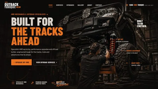 BUILT FOR THE TRACKS AHEAD