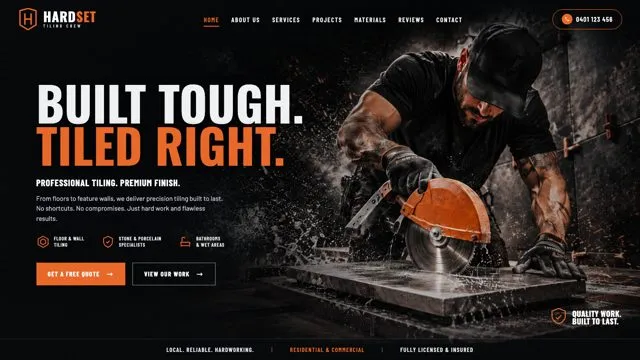 BUILT TOUGH. TILED RIGHT.