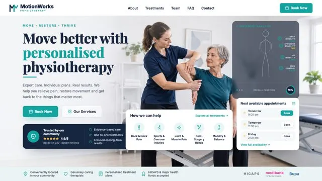 Metotrerprks Physiotherapy Move Restore
