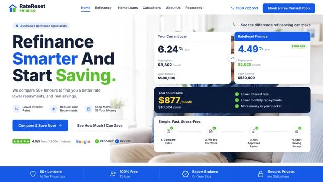 Refinance Smarter And Start Saving.