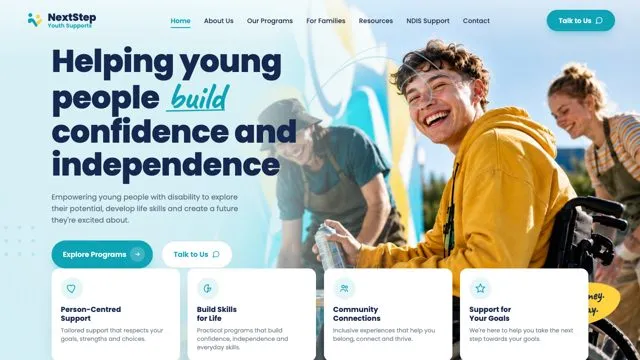 Helping young people build confidence and independence