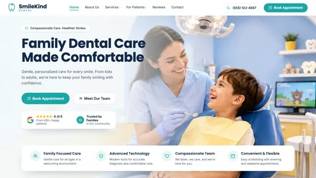 Family Dental Care Made Comfortable