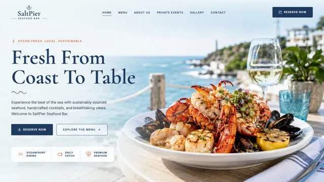 Fresh From Coast To Table