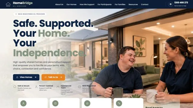 Safe. Supported. Your Home. Your Independence.