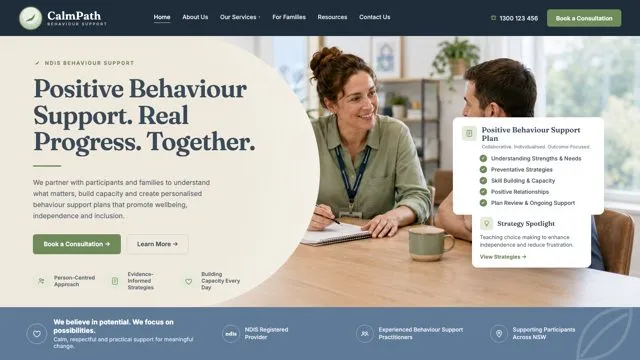 Positive Behaviour Support. Real Progress. Together.