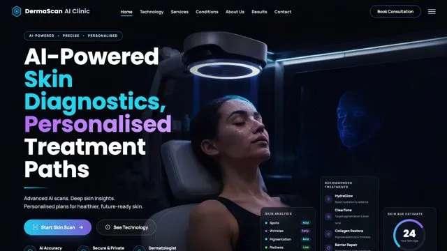AI-Powered Skin Diagnostics, Personalised Treatment Paths