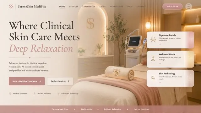 Where Clinical Skin Care Meets Deep Relaxation
