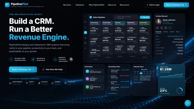 Build a CRM. Run a Better Revenue Engine.