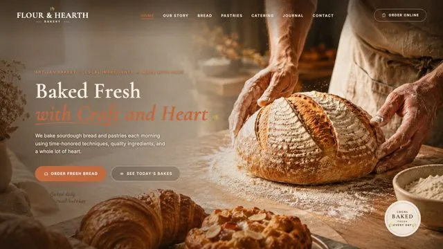 Baked Fresh with Craft and Heart