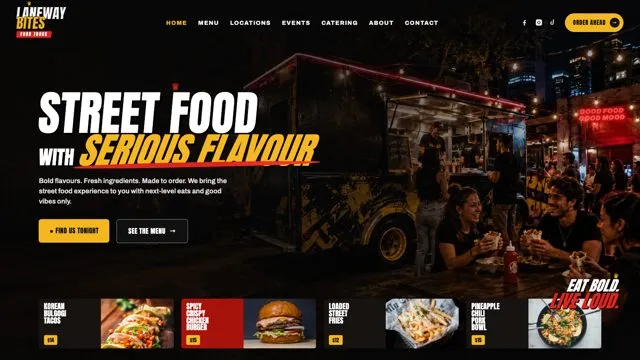 STREET FOOD WITH SERIOUS FLAVOUR