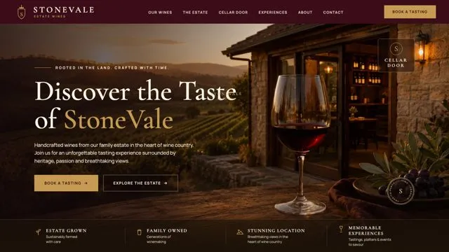 Discover the Taste of StoneVale