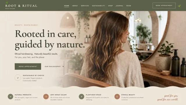 Root & Ritual Eco Salon