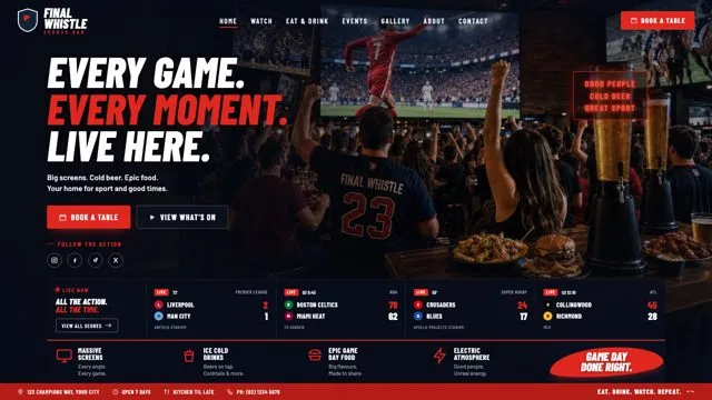 Final Whistle Sports Bar