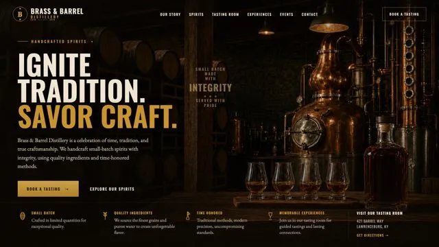 Brass & Barrel Distillery