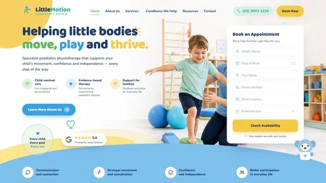 LittleMotion Paediatric Physio