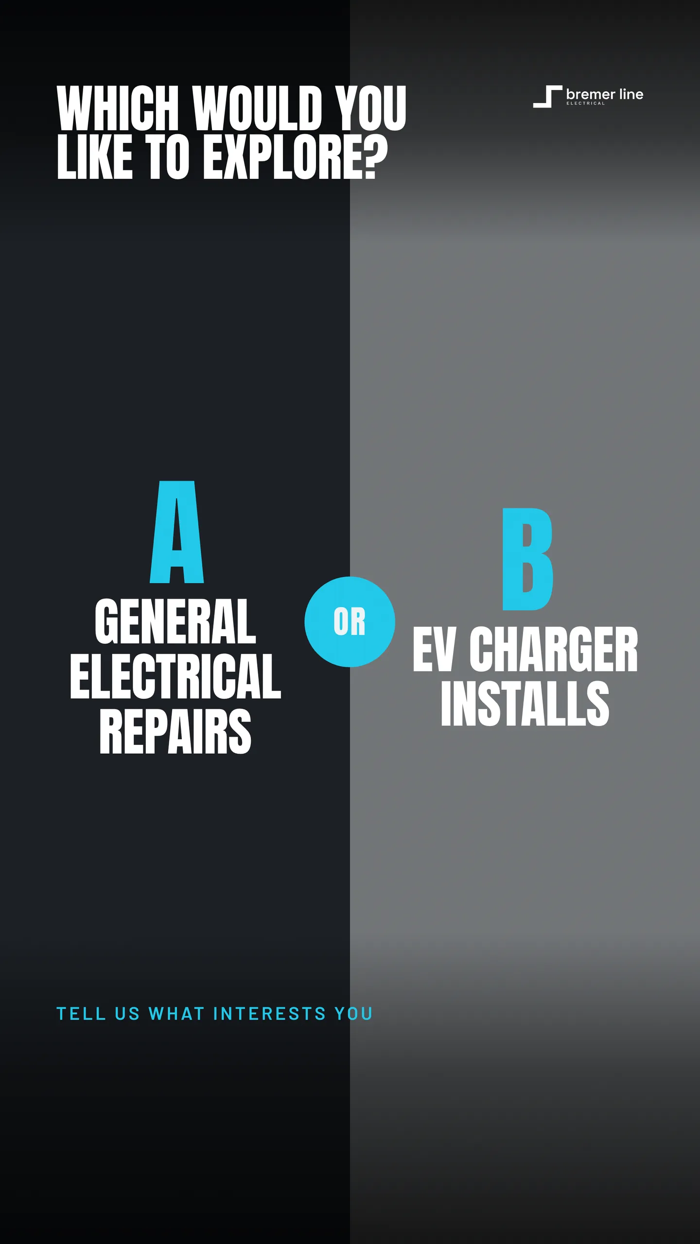 Bremer Line Electrical social post: General electrical repairs: Safe repairs to wiring, outlets and fittings once the fault has actually been traced, with the standard hourly r…