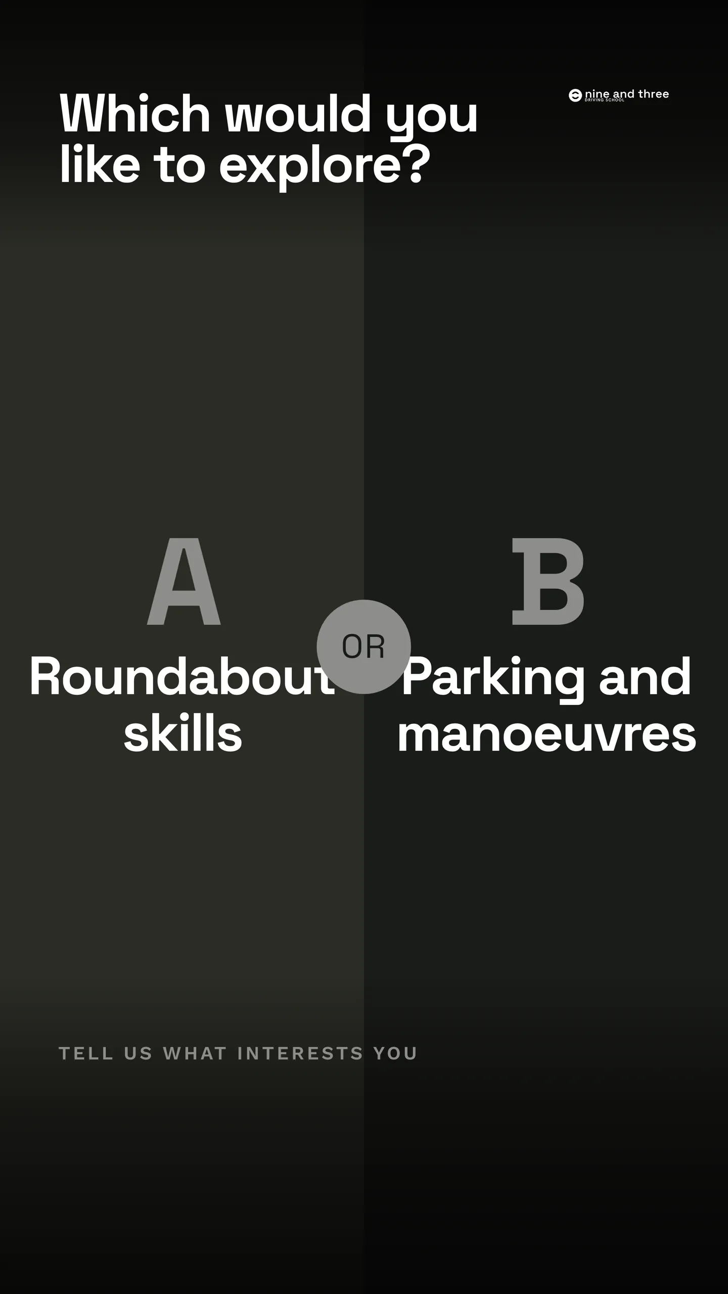 Nine and Three Driving School social post: Roundabout and give-way skills: A lesson built entirely around reading a roundabout instead of memorising one: speed, gap, mirror, indicate,…