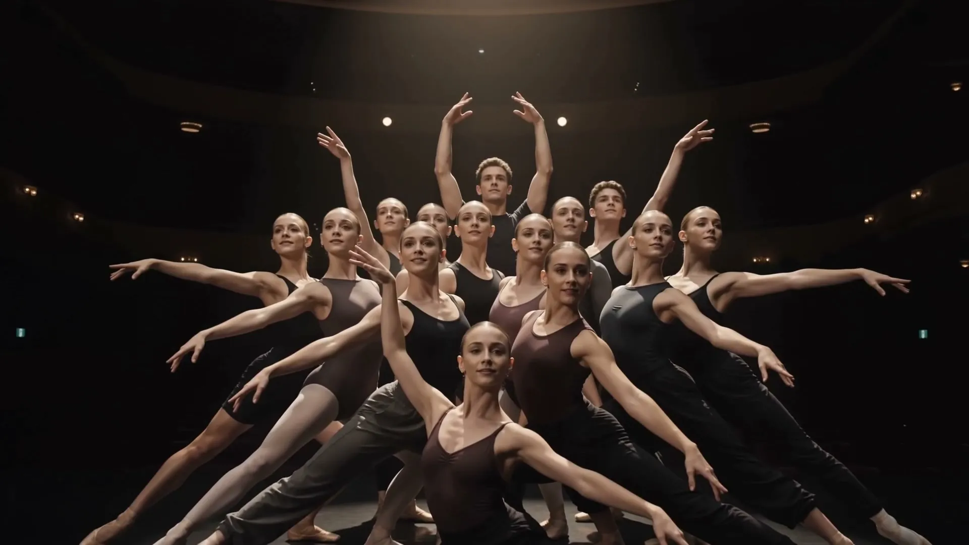 Tideline Dance Academy ad film, Technique to Stage