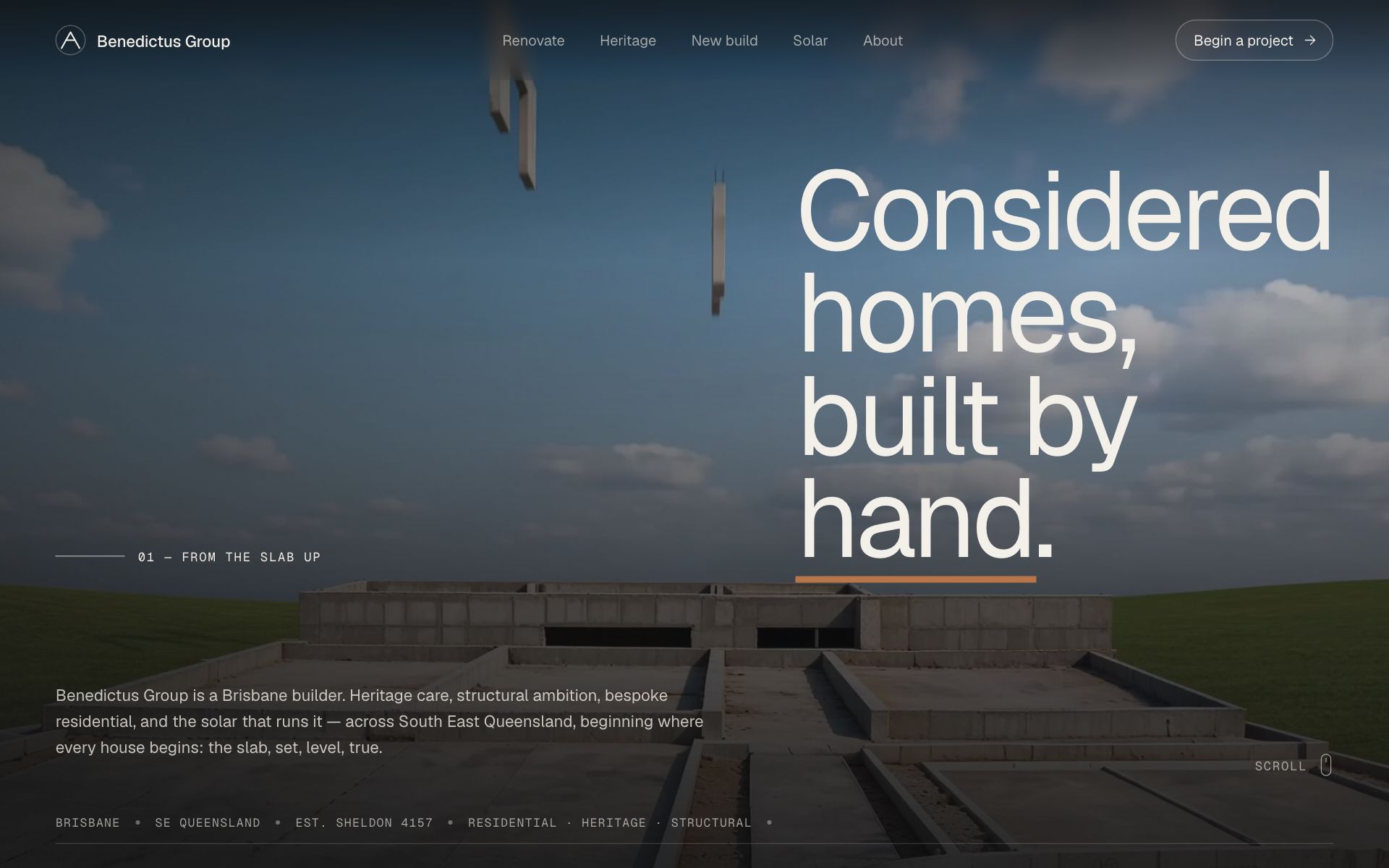 Benedictus Group website
