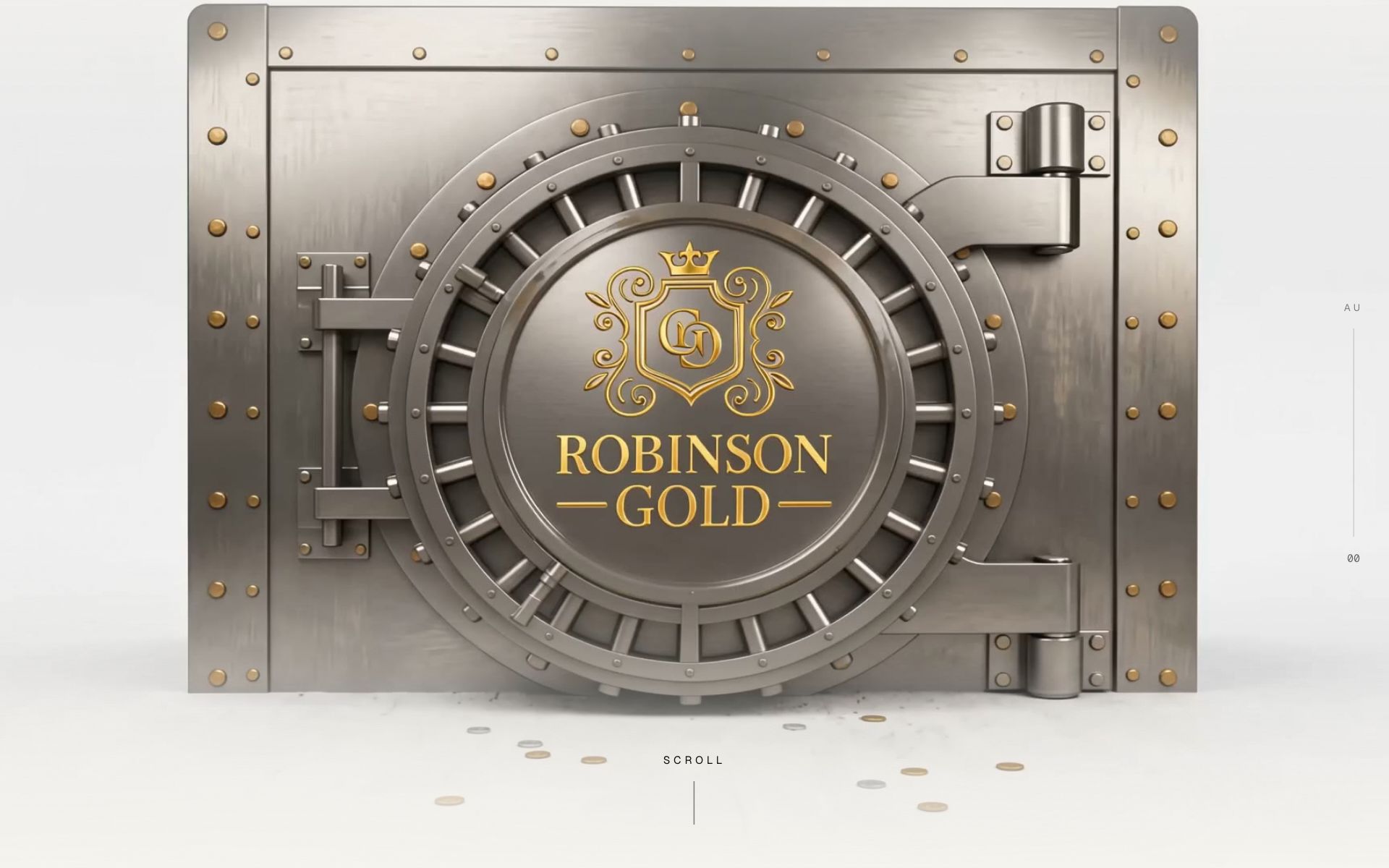 Robinson Gold website
