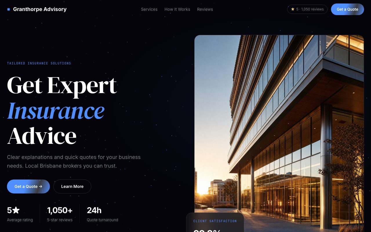 Professional Services template preview